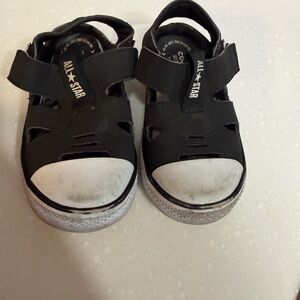 Converse Kids' Black Sandal-Sneakers